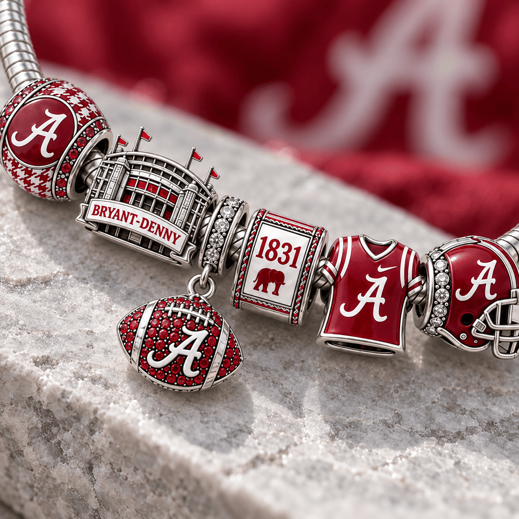 ACT Silver Charm Bracelet Set PTT