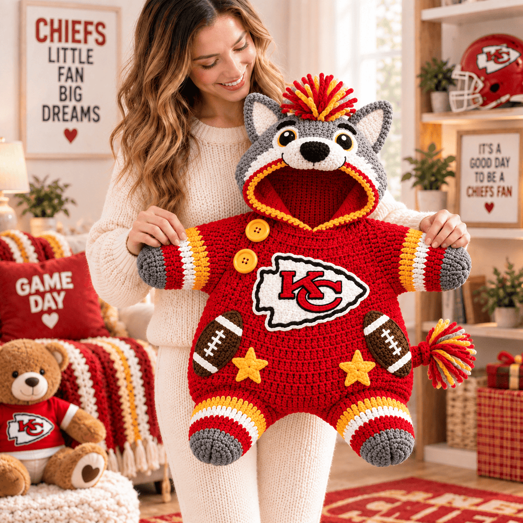 KCC Crocheted baby romper BMD